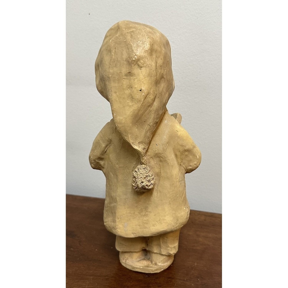Vintage 1969 Dave Grossman Figurine Child Reading Book Choir Singer Tan - Picture 3 of 9